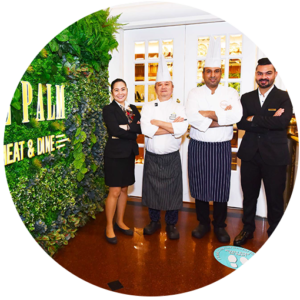 Middle eastern restaurant